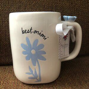 NWT Rae Dunn Mimi Mug "Best Mimi" w/ Flowers Mother's Day Gift